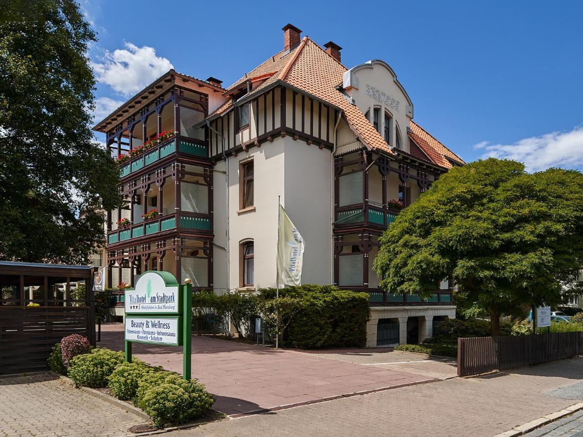 Vitalhotel Am Stadtpark Superior Бад Харцбург Екстериор снимка